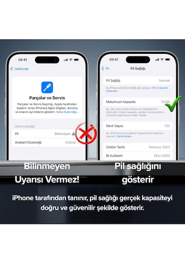 Morfide Apple Uyumlu iPhone 12 Mini  2510mah Yüksek Kapasiteli
