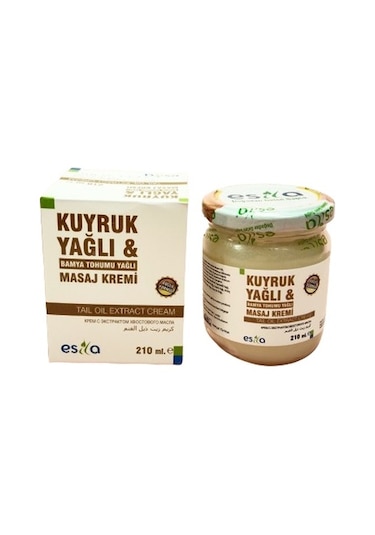 Esila Kuyruk Yağı & Bamya Tohumu Yağlı Masaj Kremi 210 ML