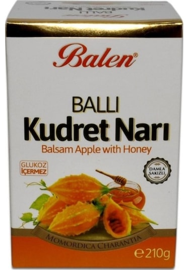 Balen Ballı Kudret Narı Macunu Damla Sakızlı 2 x 210 G