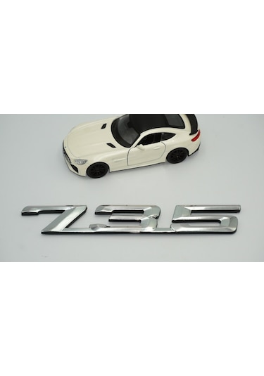 Bmw 735 Bagaj Krom Abs 3M 3D Yazı Logo