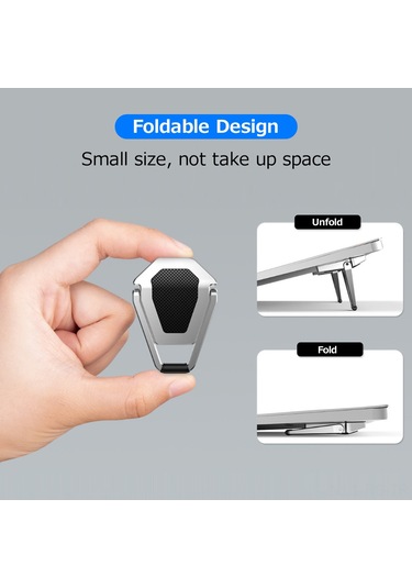 Reedark Zinc Alloy Tablet Ve Laptop İçin Katlanabilir Stand - Yük Dayanımı Ve Soğutma Performansı İyileştirici