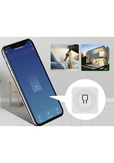 Tuya Destekli Akıllı Tekli Işık Anahtarı 1 Adet