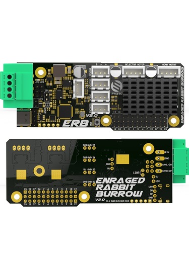 Xindoker Erb 2.0 Ana Kart - Canbus Bağlantısı İle Çok Renkli 3d Yazıcı Aksesuarı, Tavşan Ercf V2.0 Seti İle Uyumlu