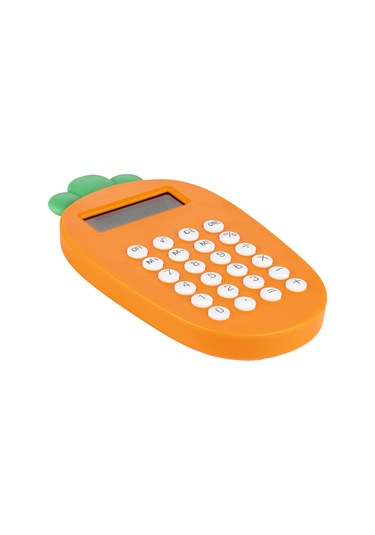 Hesap Makinesi - Havuç Figürlü Turuncu