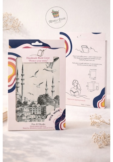 Kitap Kılıfı İstanbul'da Martılar