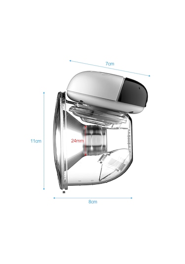 Giyilebilir Elektrikli Göğüs Pompası Ve Süt Pompası Qy-103