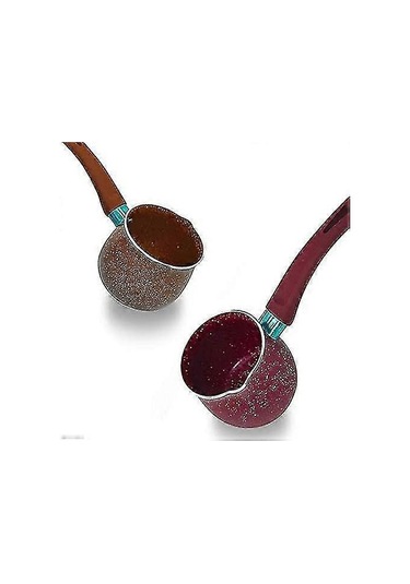 Süt Tavası Kahve Potu Seramik Küçük Süt Potu Yapışmaz Tava Bebek Maması Pişirme Potu Diğer