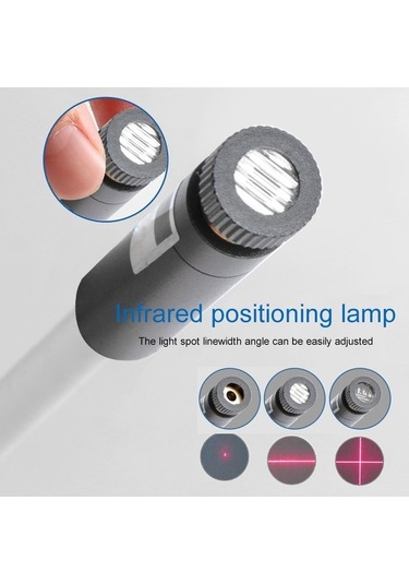 Novahub Tutuculu Usb Güç Lazer Konumlandırma Işığı, Stil: 200wm Hattı Yeşil Işık