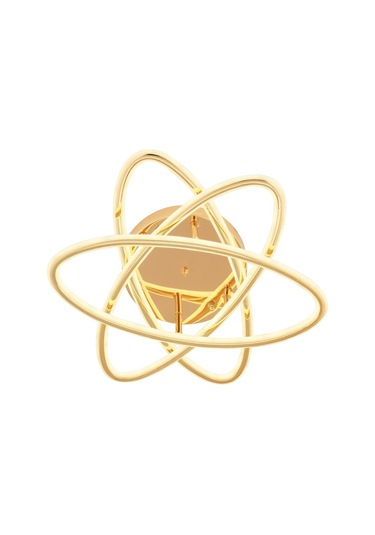 Star Gold 3lü Kumandalı Ve Dimerli Beyaz, Sarı, Gün Işığı Ledli Plafonyer Avize Sb-ld-501 Gold