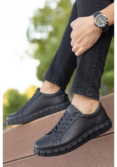 Daxtors Garantili D075 Hakiki Deri Günlük Ortopedik Erkek Klasik Ayakkabı 22sdasap2000001-134 001