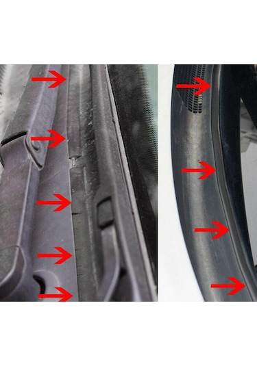 Ön Cam Dış Panel Bantlı Mühür Fitili-araç Kaput Su Engelleyici