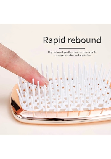 Conventions1 1 Adet Hava Yastığı Tarak Goldtangled Saç Tarağı Saç Fırçası