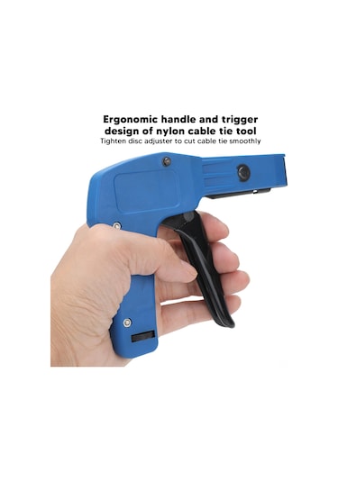 Ximistore9 Die Cast Çelik Kablolu Bağlayıcı Aleti: Ergonomik Grip İle Hızlı Sıkma Ve Kesme, 2.2-4.8mm Genişliğe Uygun Hs 600a Modeli