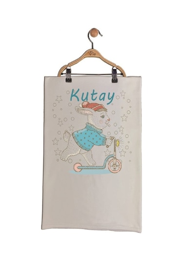 Pia Baby Gl 1926-02 İsme Özel Beşli Tulum Set Mavi