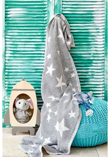 Karaca Home Baby Star Gri Bebek Pikesi