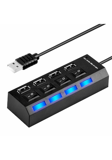Hi-speed 4 Port Usb 2.0 Hub Çoğaltıcı Usb Çoklayıcı