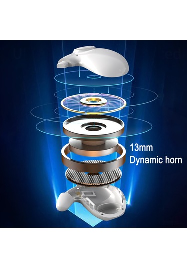 Folinda Md538 Kulak İçi Girmeden Uyku Kulaklığı: Kablosuz Kemişiletimli, Gürültü Engelleme, Uzun Pil Ömrü Ve 360 Ses, Beyaz