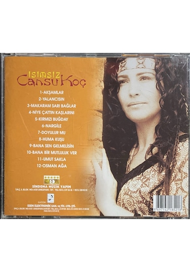 Müzik Cd'sidir Plak Değildir Cd Cansu Koç İsimsiz Cd