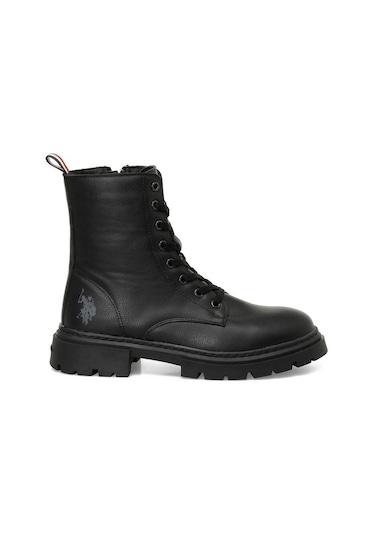 U.s.polo Assn Halles 4pr Siyah Comfort Casual Anatomik Günlük Kadın Bot Siyah