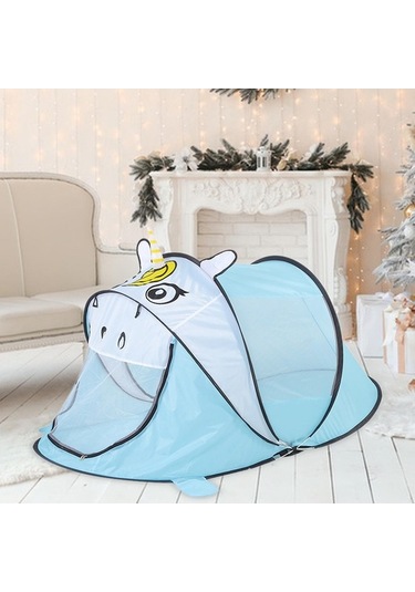 Didadodo Suntek Bebek Plaj Çadırı, Hafif Mavi-tek-boynuzlu-at Mavi Tek Boynuzlu At Çok Renkli