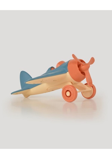 Mavi Bej Pırpır Uçak