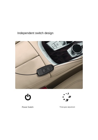 Cf01 Usb Arayüzlü Araba Koltuğu Fanı Ayarlanabilir Rüzgar Hızı Masaüstü Küçük Fan Kırmızı