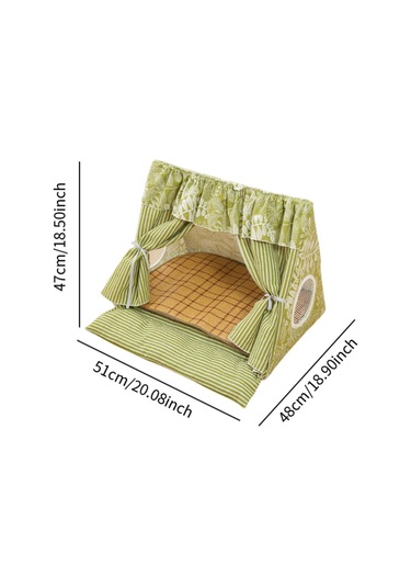 Suntek Kedi Çadır Evi Yaratıcı Yaz Nefes Alabilen Pencere