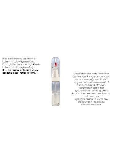 Araç Rötüş Boyası Fiat 249d 20ml