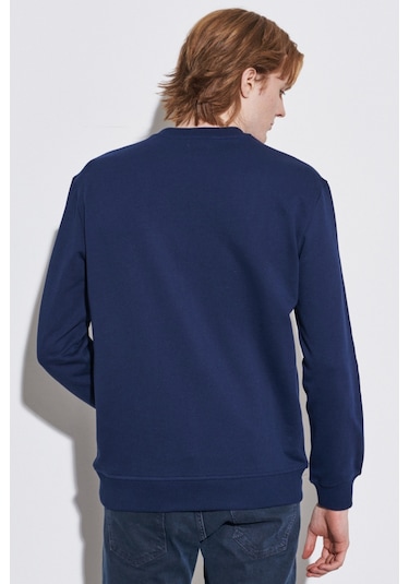 Wrangler Erkek Sweat W212025410 410 LACİVERT Lacivert