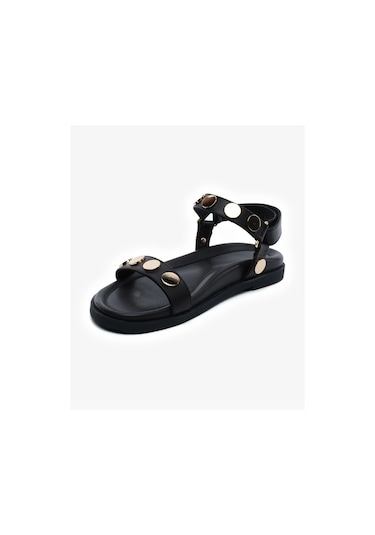Greyder Kadın Siyah Hakiki Deri Sandalet 5y2cs34511 7651 Sıyah