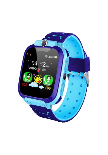 Jeemson 3-15 Yaş Çocuklar İçin Mavi Akıllı Saat (İthalatçı Garantili)