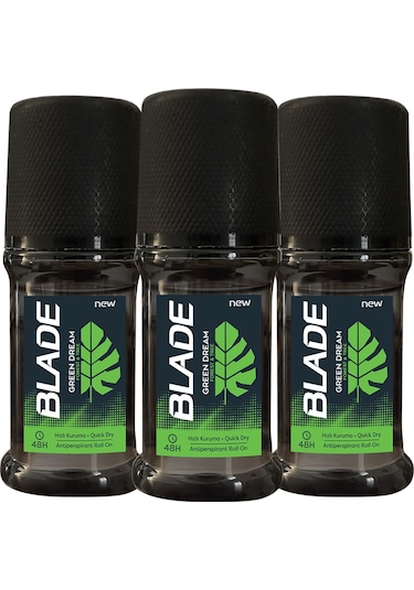 Blade Green Dream Erkek Roll-On Deodorant 3 x 50 ML