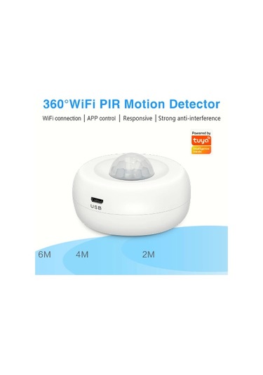 Tuya WiFi PIR hareket sensörü kablosuz kızılötesi dedektör