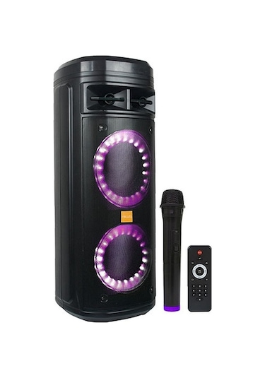 Mikado MD-220KP USB - FM - TF Kart - BT Destekli Kablosuz Mikrofonlu Öğretmen Toplantı Anfisi