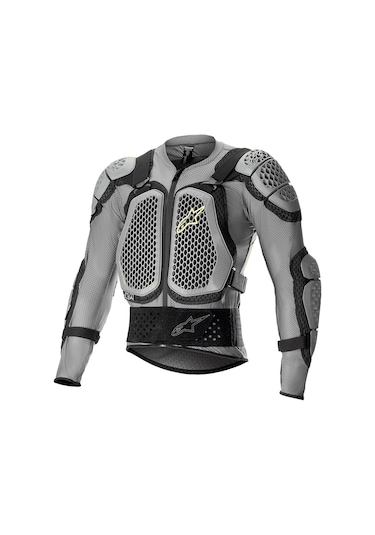 Alpinestars Bionic Action V2 Body Armour Tam Gövde Koruma Gri Sarı