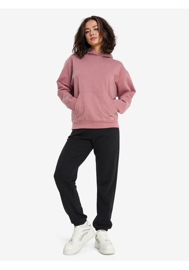 Matrix Sport Kadın Oversize Kapüşonlu Sweatshirt 476011428 Pembe