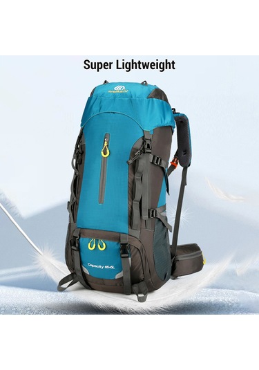 Yuntech01 70l Dayanıklı Oxford Kumaş Sırt Çantası - Geniş Kapasiteli Ve Hafif Koyu Mavi