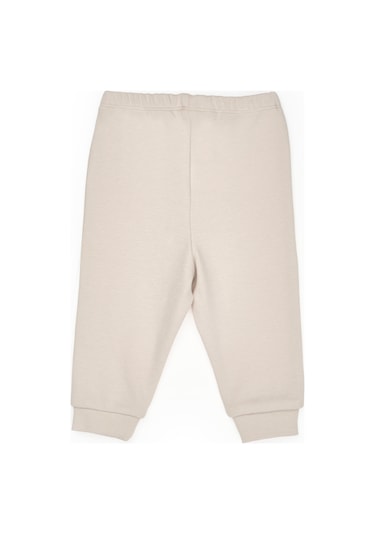 Bebek Alt Üst Takım %100 Organik Pamuk , Bebek - Yenidoğan- Csy8186 Krem