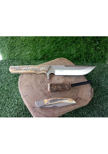 Tctknives El Yapımı Av Kamp Kahverengi