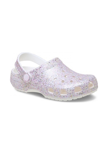 Crocs Classic Fantasy Glitter Terlik Beyaz