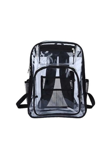 Maoyaya Şeffaf Pvc Gezgin Sırt Çantası - Su Geçirmez, Renkli Tasarım Çok Renkli