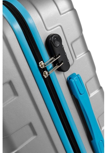 Büyük Boy Valiz 4x2 Teker Gri 1167 Gri