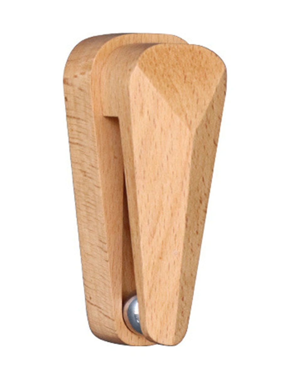 Youmex Duvar Montajlı Ahşap Kuruşaklı Kelebek: Ağaçtan Yapılmış, Delme Yok, Otomatik Tutma Özelliği İle Havlu, Battaniye, Eşarp Tutucu - Mutfak, Yatak Odası, Oturma Odası İçin Diğer