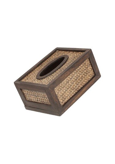 Mendil Kutusu Tutucuları El Dokuma Mendil Kutusu Masaüstü Mendil Kutusu Dağıtıcısı Oturma Odası Masaüstü 20.00x15.00x8.00cm Plastik Malzeme 1 Paket