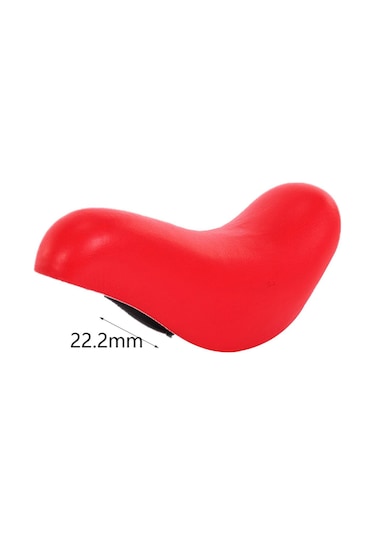 Suntek Çocuk Bisiklet Sele Pu Deri Çoğu Bisikleti Kırmızı