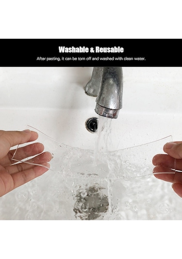 Padalink 30mm X 3m X 2mm Şeffaf Akrilik Nanoselüloz Bant - Yıkama Uygun, İz Kalmaz, Çift Taraflı Büyüleyici Tutuculuk