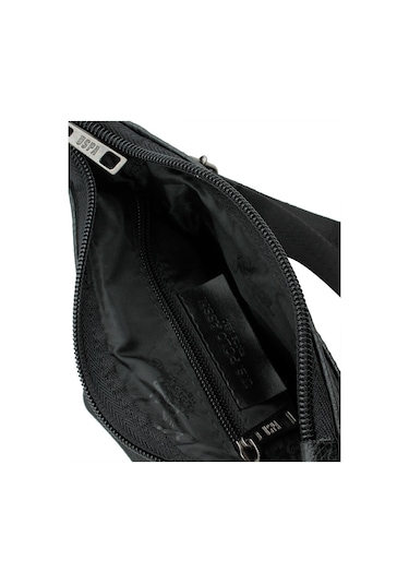 Siyah Erkek Us Polo Assn Kapaklı Çapraz Erkek Çantası Plevr9508 Siyah