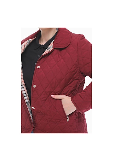 Vetre Bb Bordo Mevsimlik Kapitone Mont 1039 Bordo