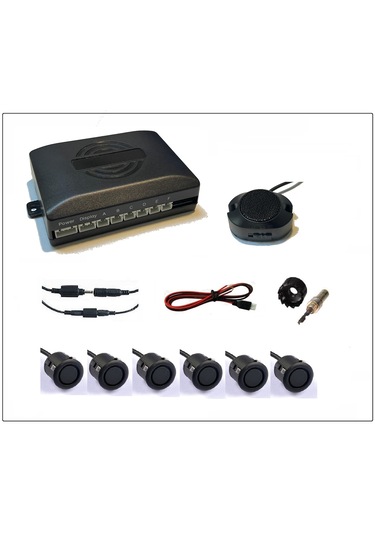 Unıque Parksensörü Ses İkazlı Tip 19 Mm 6 Sensörlü