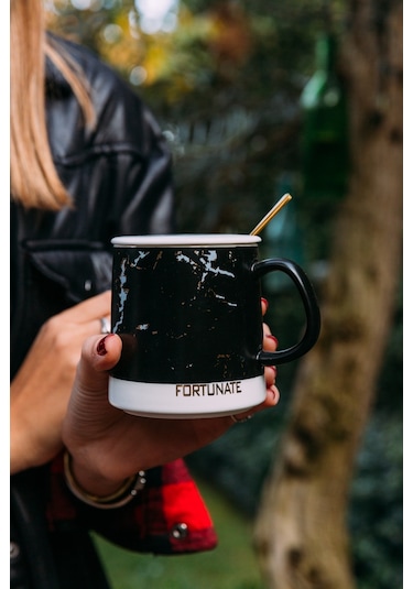 Black By Arma Lux Porselen Bardak